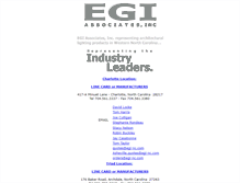 Tablet Screenshot of egi-nc.com
